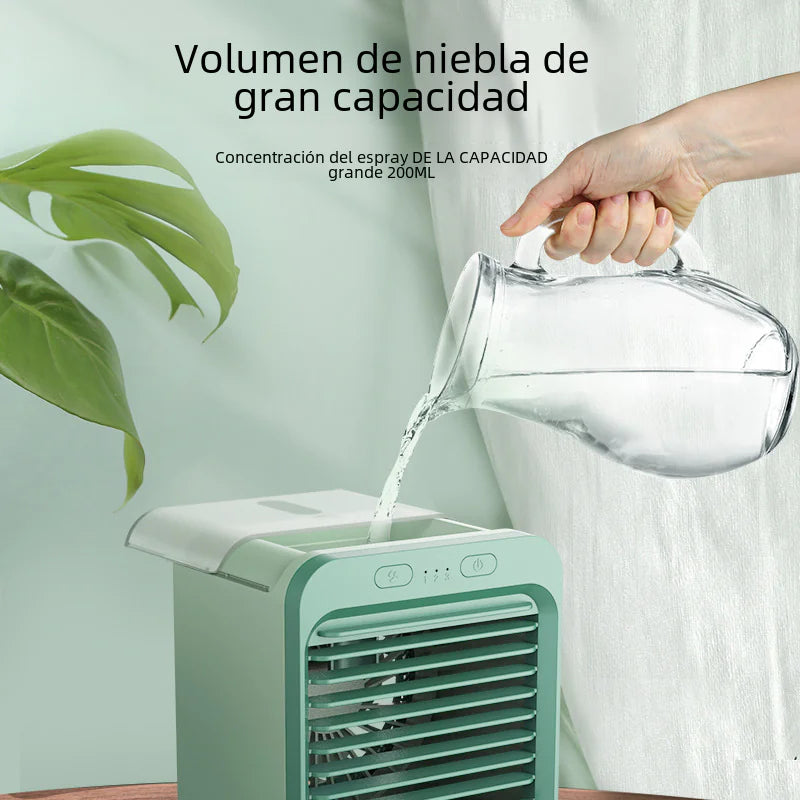 LumiBreeze - USB Mini Water-Cooling Fan with Humidifier for Desk