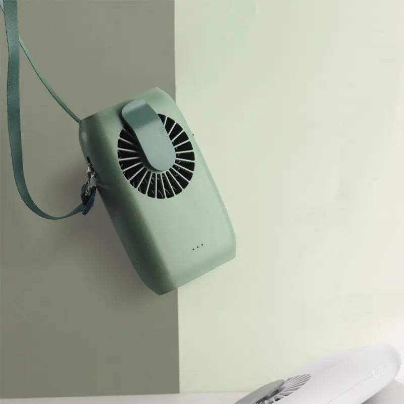 LumiBreeze - USB Rechargeable Neck Fan - Mini Silent Handheld Fan