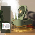 LumiBreeze - Portable Humidifier Fan Night Light