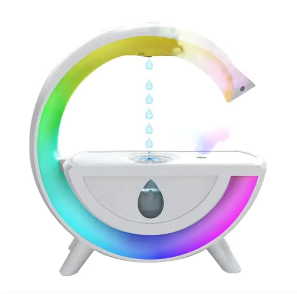 LumiBeeze - Humidifier Water Drop RGB Desk LED Light