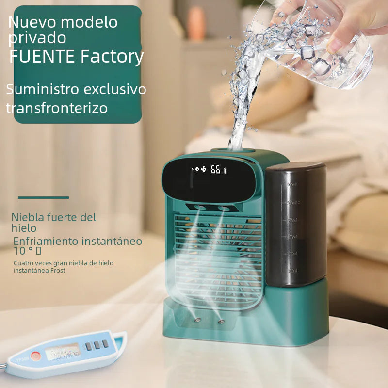 LumiBreeze - USB Mini Water-Cooling Fan with Humidifier for Desk